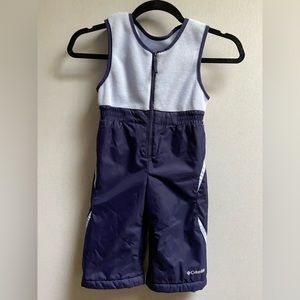 COLUMBIA toddler bib (snow suit) sz 2T